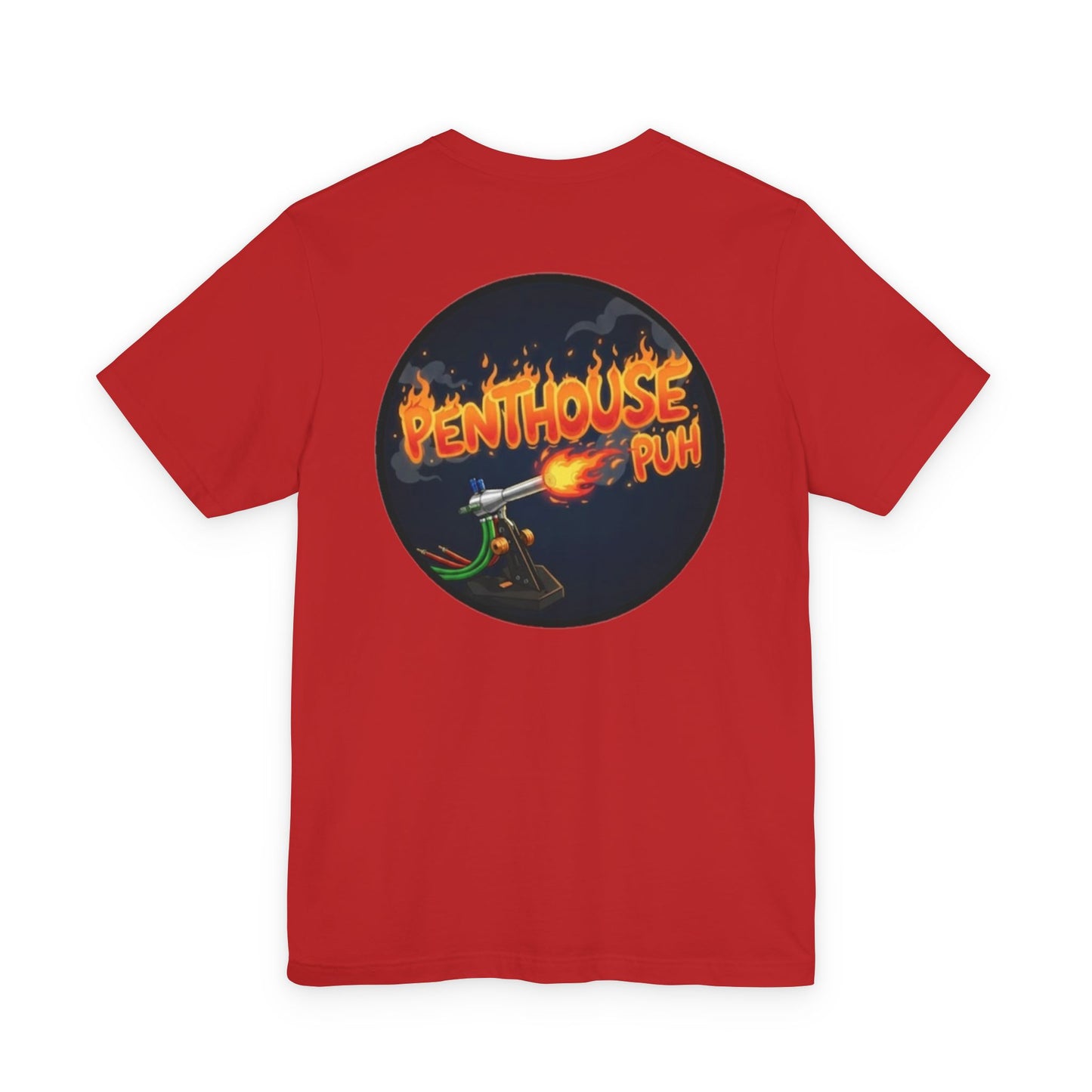 Penthouse Puh Flame Logo - Short Sleeve Tee