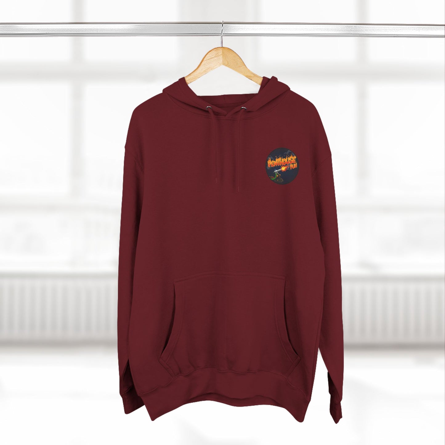 Penthouse Puh Flame Logo Pullover Hoodie
