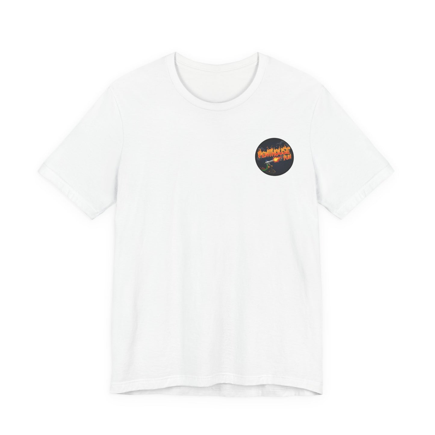 Penthouse Puh Flame Logo - Short Sleeve Tee