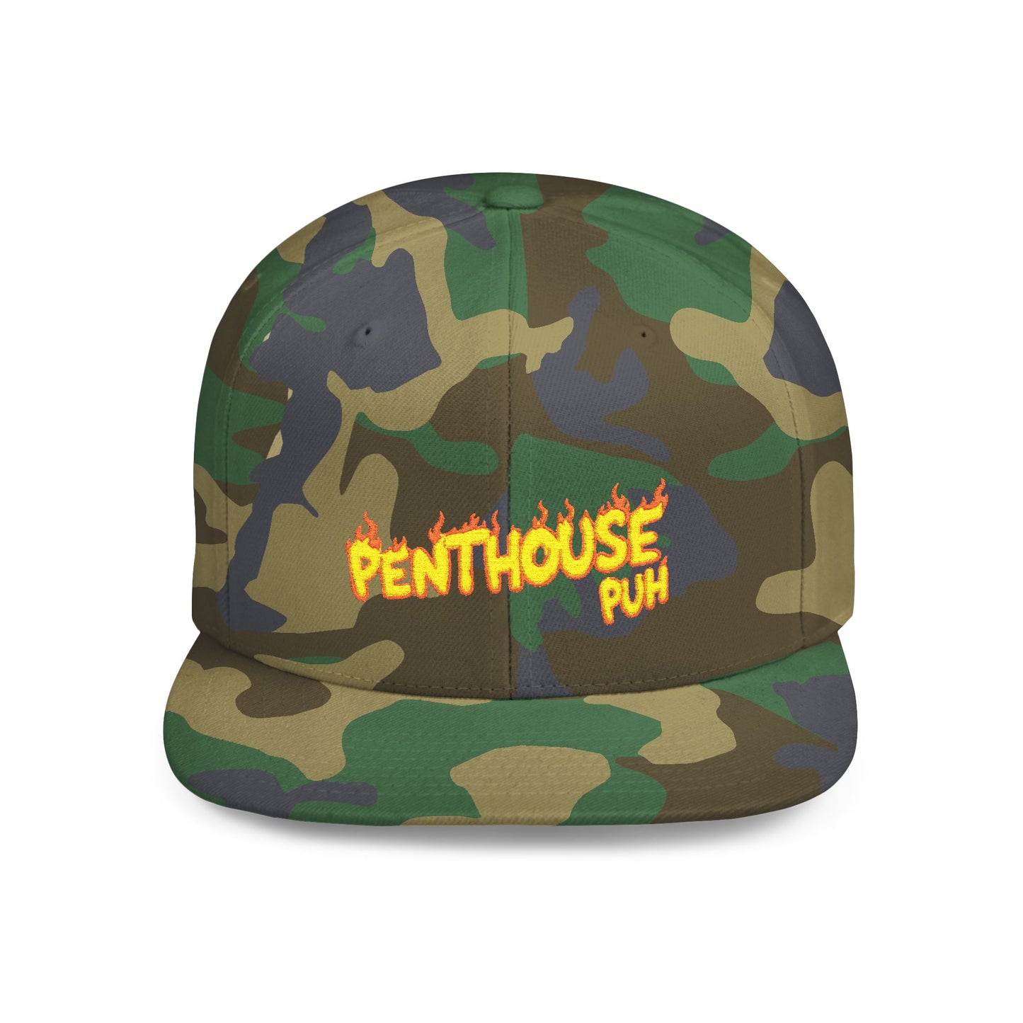Penthouse Puh Snapback Flat Bill Hat