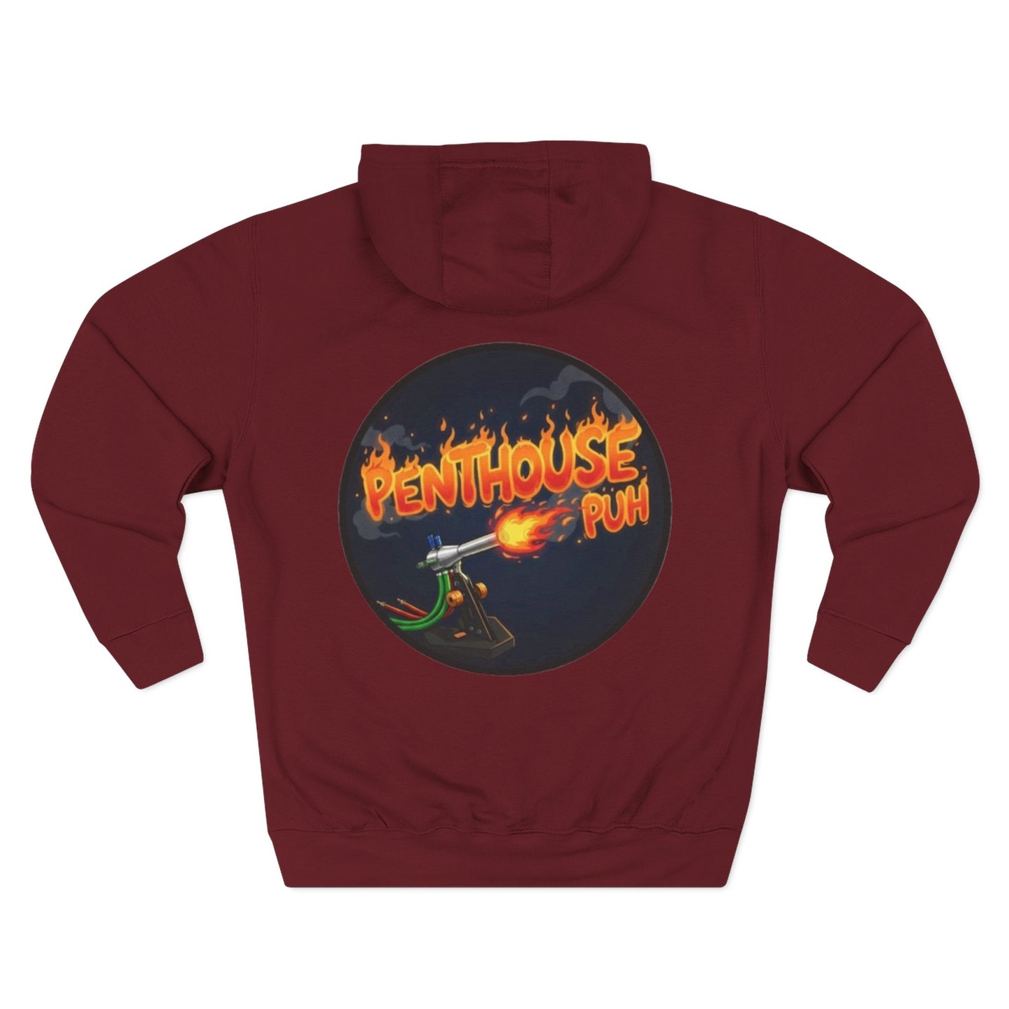 Penthouse Puh Flame Logo Pullover Hoodie