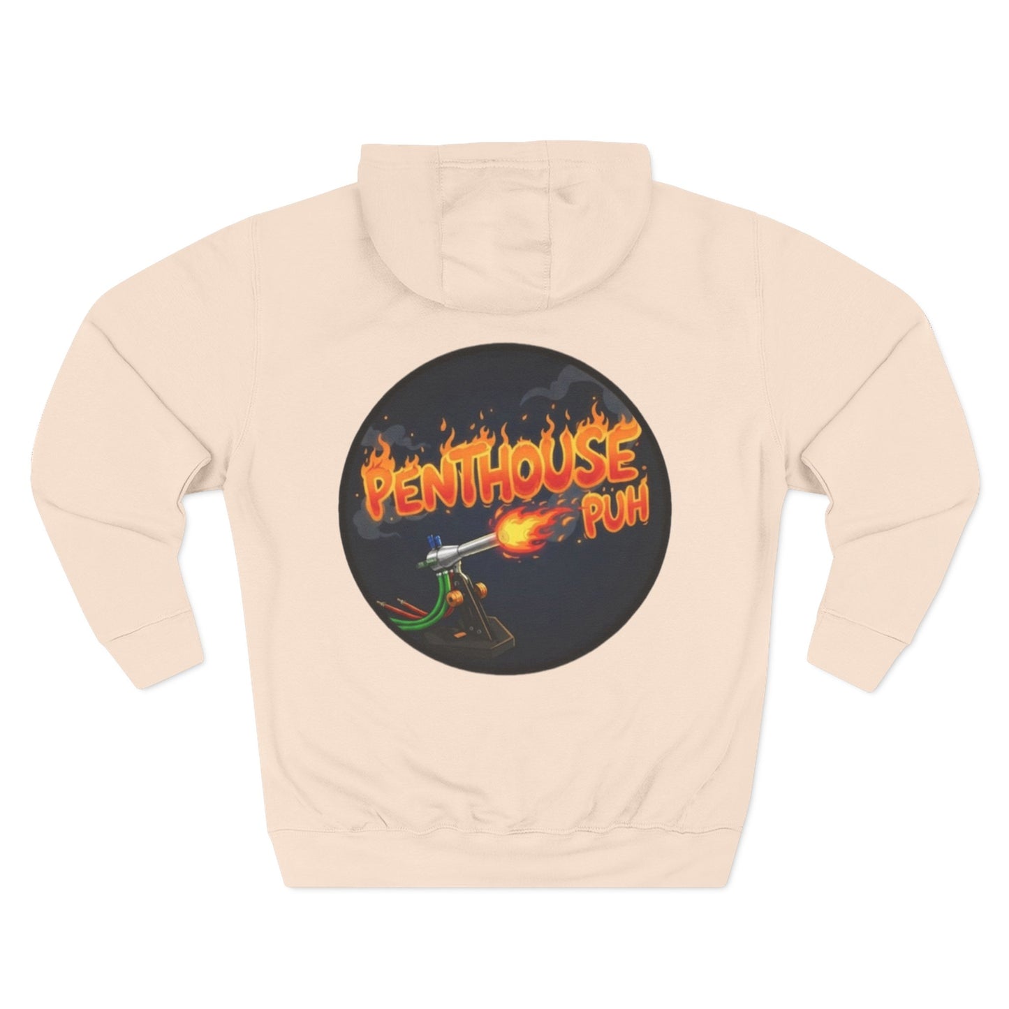 Penthouse Puh Flame Logo Pullover Hoodie