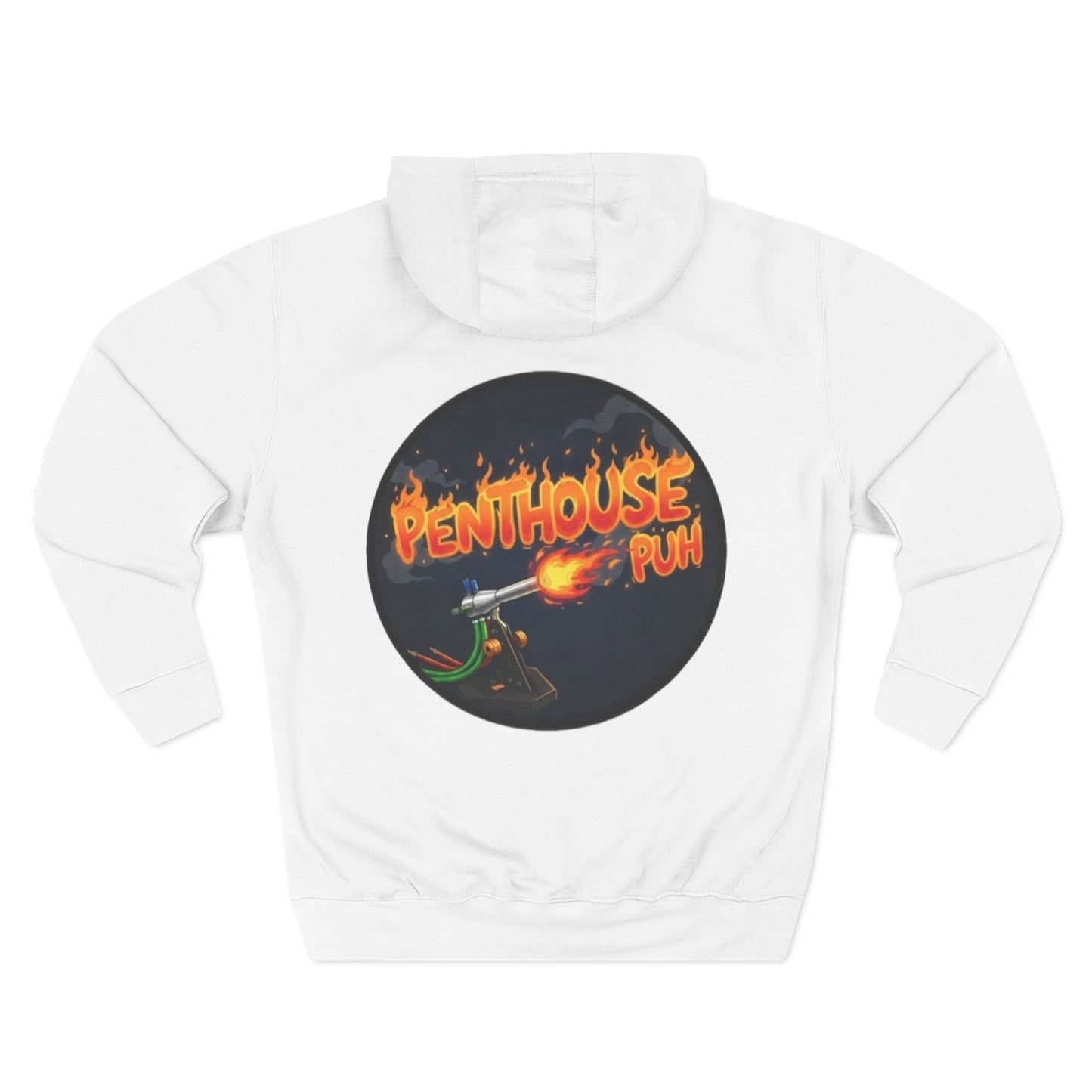 Penthouse Puh Flame Logo Pullover Hoodie