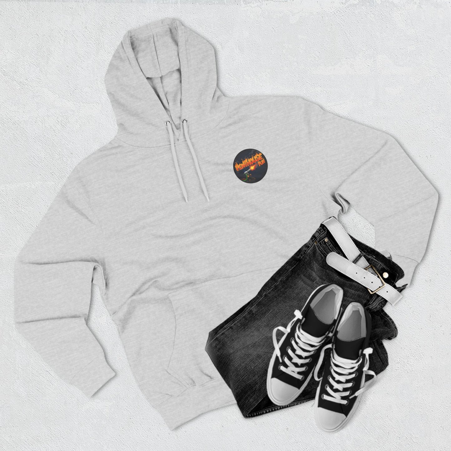 Penthouse Puh Flame Logo Pullover Hoodie