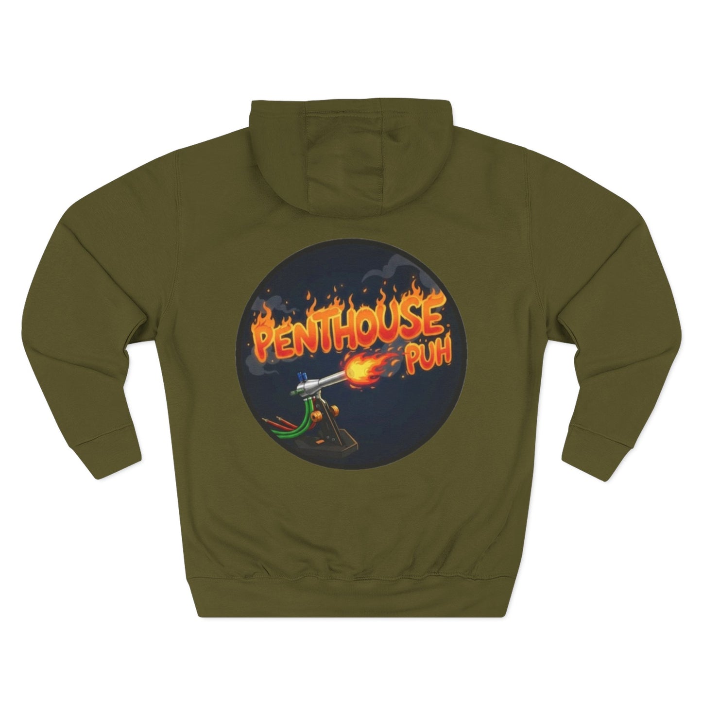 Penthouse Puh Flame Logo Pullover Hoodie