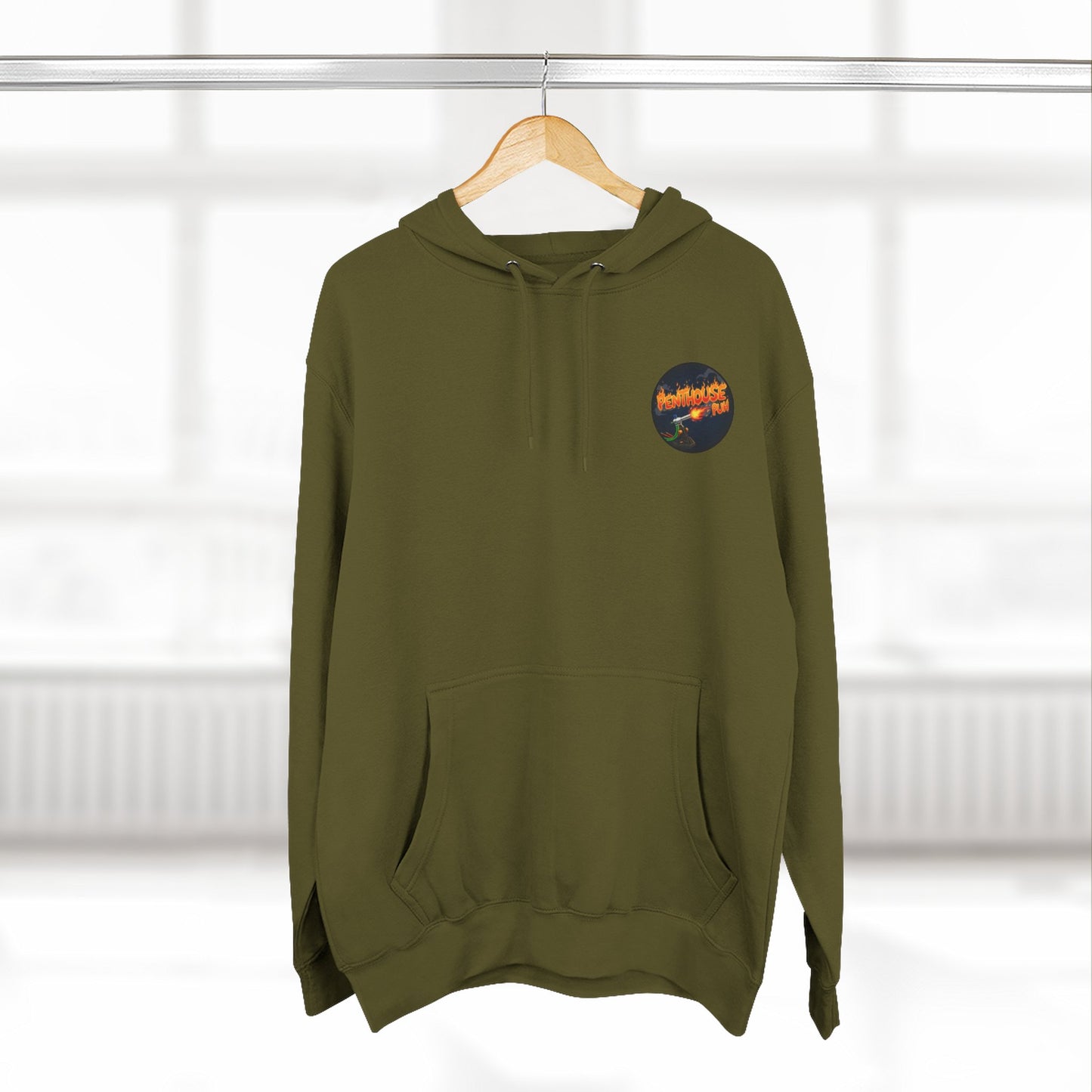 Penthouse Puh Flame Logo Pullover Hoodie