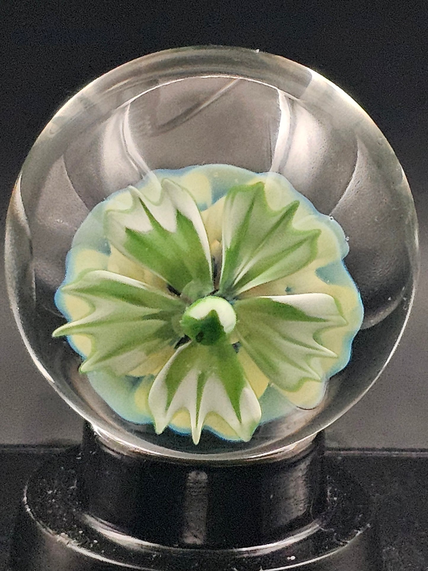 Dense Slyme & Grape Ape Floral Marble